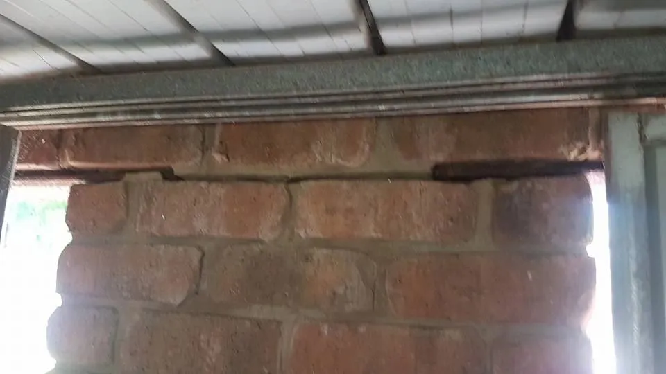 Underside of eaves and brickwork checked during inspection